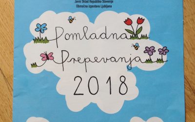 Otroški in mladinski pevski zbor na reviji Pomladna prepevanja